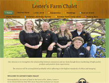 Tablet Screenshot of lestersfamilyfarm.ca